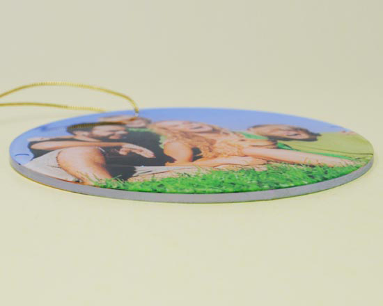 Particolare spessore decorazione natalizia in plexiglass