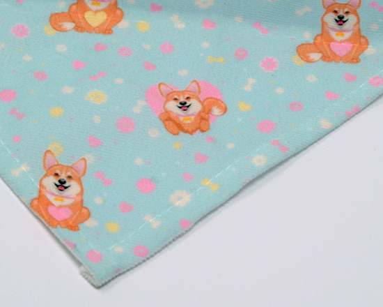 bandana per cani in tessuto poliestere