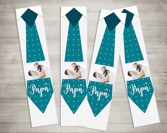 Acquista i segnalibri personalizzati con la grafica del papà