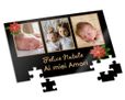Puzzle A4 Black christmas