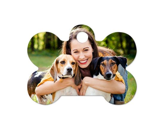 medaglietta per animali personalizzata con foto