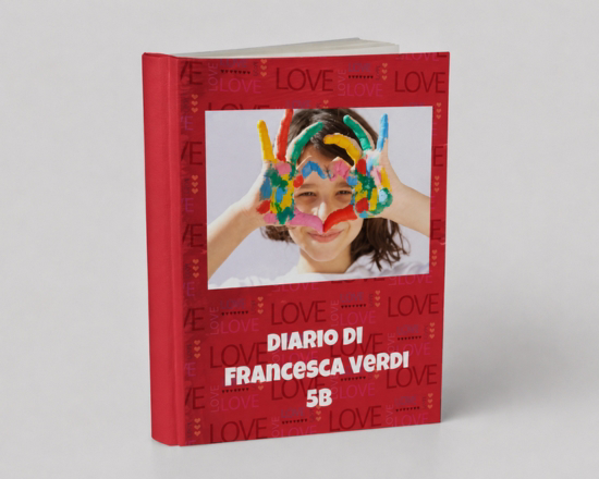 La trama romantica per la copertina del tuo diario