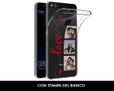Cover trasparente Huawei P9 Lite Frame Love - con stampa del bianco