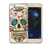 Cover trasparente Huawei P10 Lite Teschio