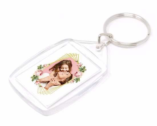 Portachiave Rettangolare in Plastica Mummy