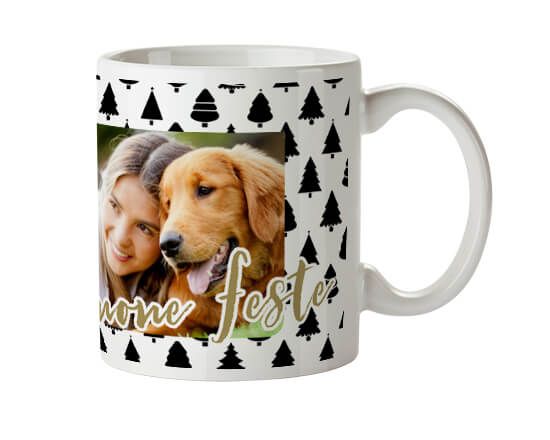 alberelli stampati su tazza