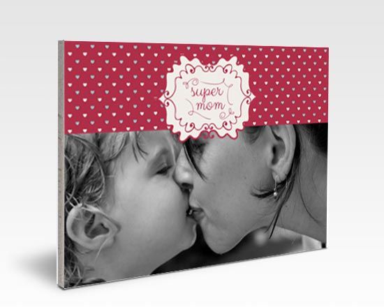 Pannello in kapafix con grafica con cuori