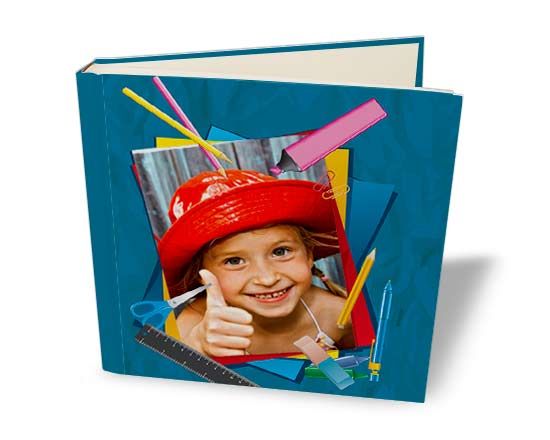 Album personalizzato con grafica scuola