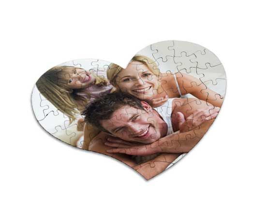 Puzzle Magnetici Cuore Personalizzati