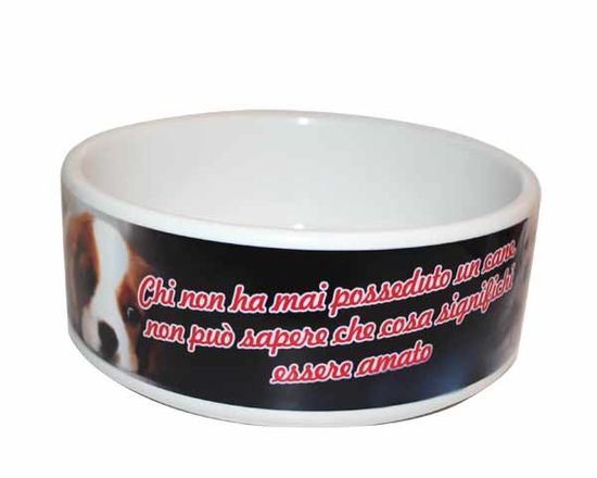 ciotola personalizzata con stampa di foto per cani e gatti