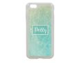 Cover in silicone iPhone 6 con grafica verde