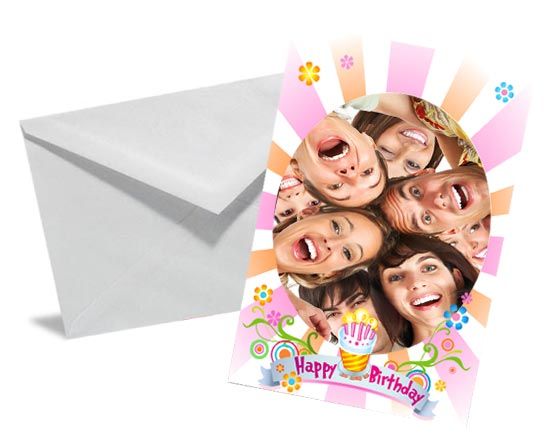 Racchiudi un momento felice in un biglietto di auguri.