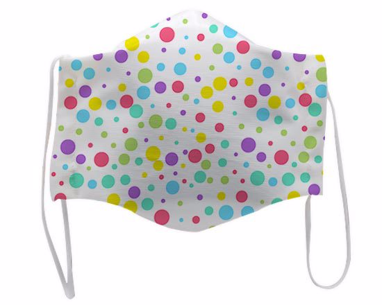Mascherina viso Pois