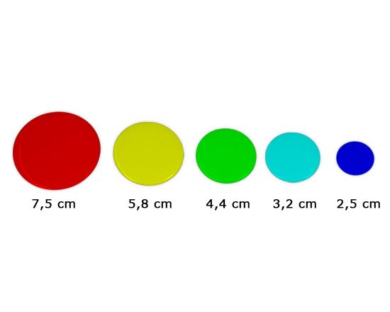 Chiusura a spilla rotonda con spilla da balia grande da 5 pezzi per  realizzare abiti e spille