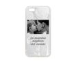 Cover in Silicone iPhone 5-5S Butterfly