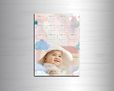 Calendario magnetico A4 Soft clouds