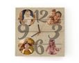 Orologio su listelli in Legno circles