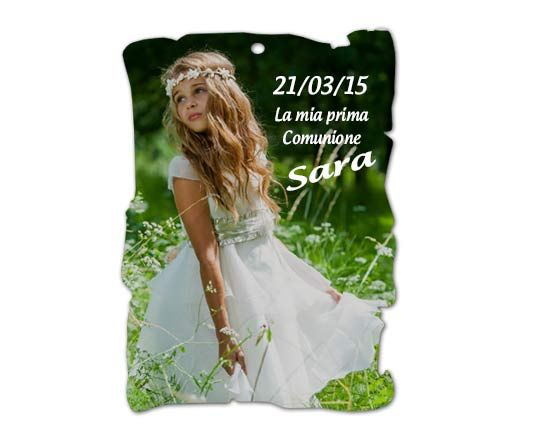La bomboniera perfetta per la prima comunione o un battesimo è la pergamena personalizzata con foto e immagini
