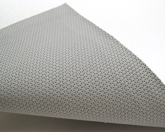 tappeto con base in gomma