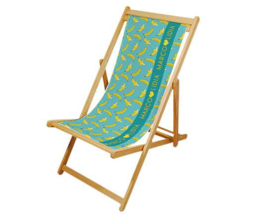 Banane gialle per la decorazione della tua sdraio