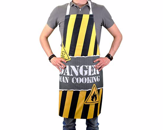 grembiule personalizzato con stampa ad alta definizione e collage di immagini