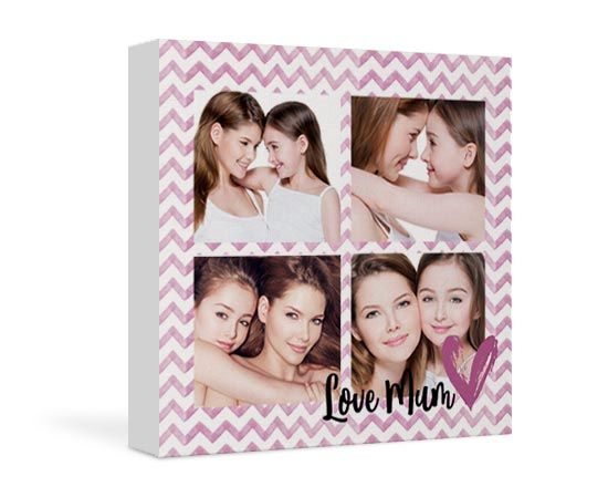 Foto Collage Mum zig zag