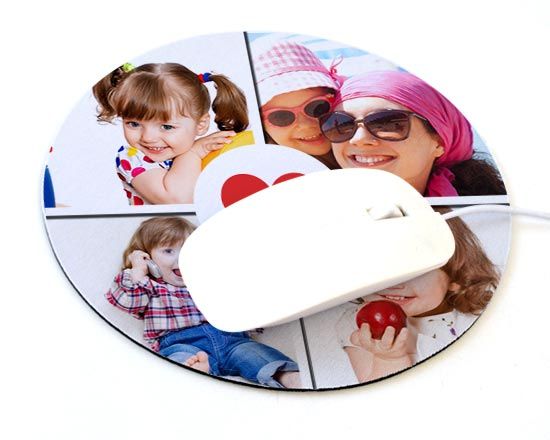 Crea il tuo tappetino per il mouse con la grafica collage