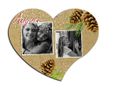 Puzzle in legno con pigne e rami