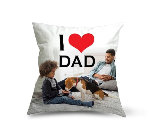 Cuscino in pile Love dad