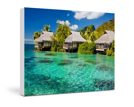 Stampa su tela pittorica, colori brillanti