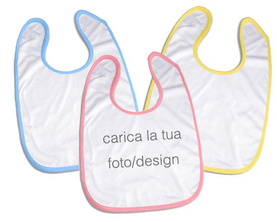 crea bavaglino con foto