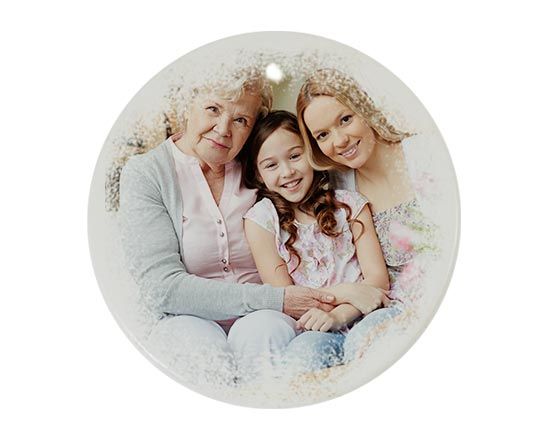 personalizza decorazione in ceramica per albero