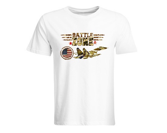 T-shirt Battle zone