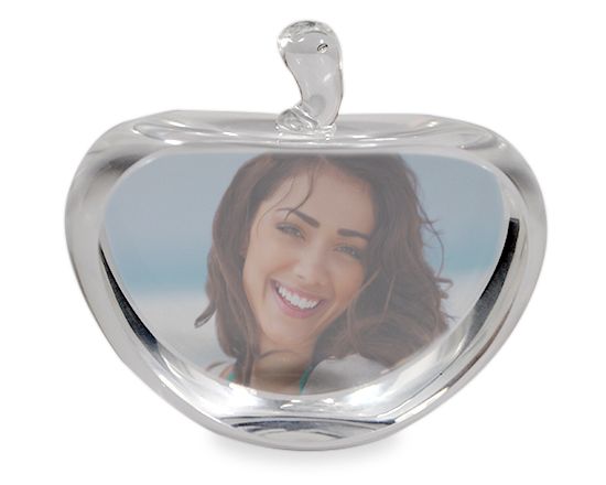 Cristallo Mela con stampa personalizzata ad alta definizione