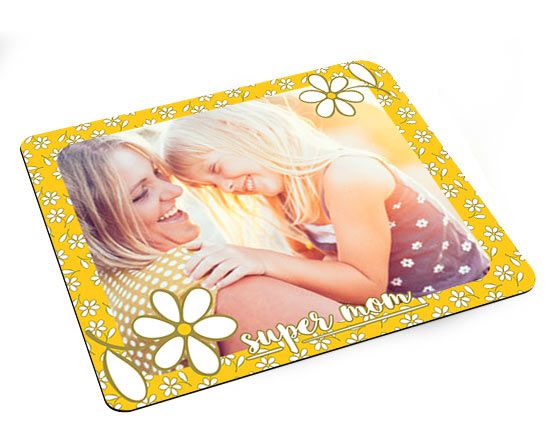 Grafica con margherite su mousepad