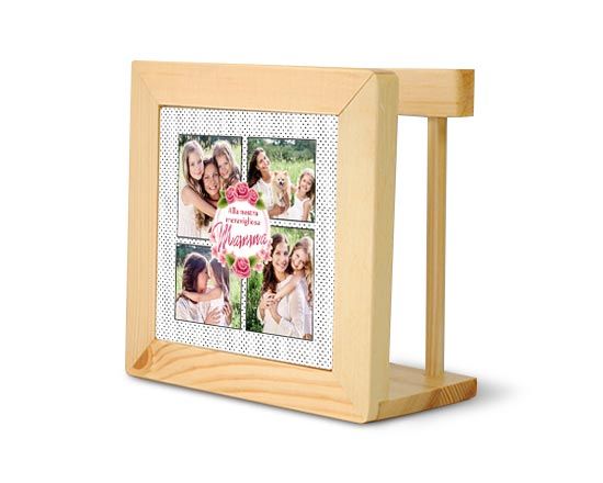 Collage di rose per portatovaglioli