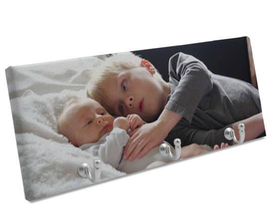 Appendiabiti su Tela 50x20 cm con foto di bambini
