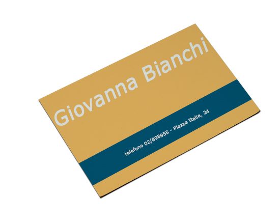 crea biglietto da visita magnetico