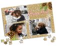Puzzle A3 Pigne natalizie
