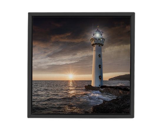 Tela Americana Quadrata con foto paesaggio