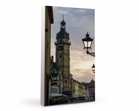 tela verticale nel formato 20x40. Personalizzala con le tue foto