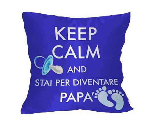 Cuscino classico Keep calm dad