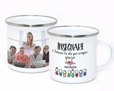 Tazza in metallo Smaltato Insegnare