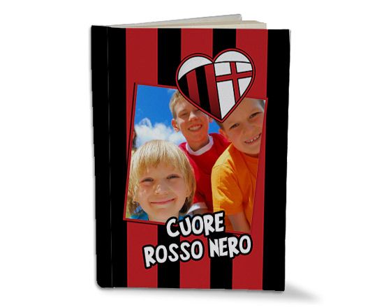 Diario Scolastico Cuore Rosso Nero