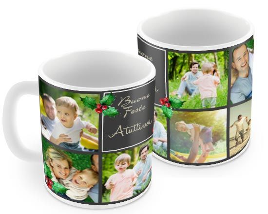 La tazza natalzia per le tue foto ricordo