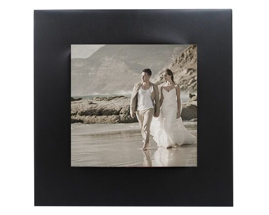 Tela fashion con cornice nera