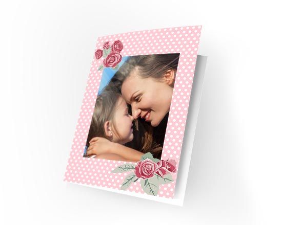 Cards Rose con pois