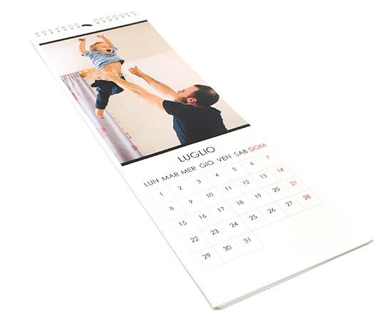 calendario slim 12 pagine + copertina