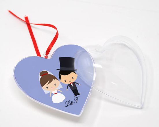 palla di Natale personalizzata fronte e retro