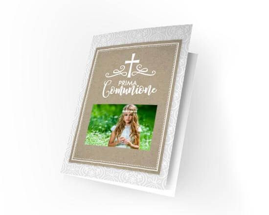 Cards personalizzata con grafica nel colore grigio
